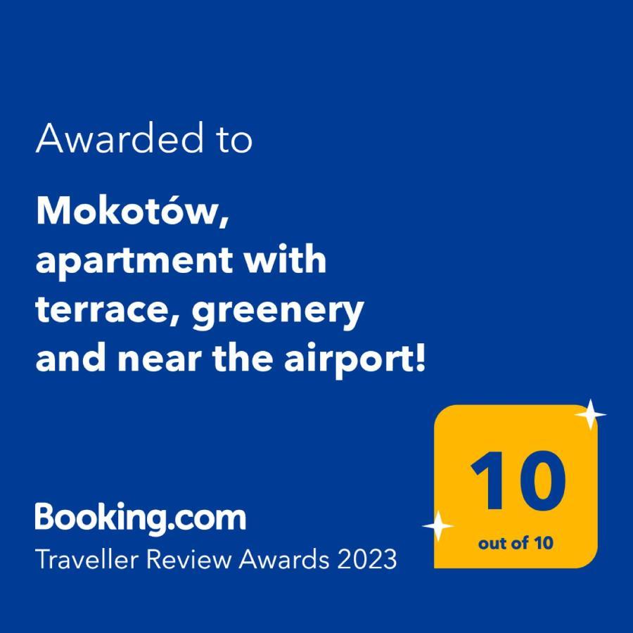 وارسو Mokotow, Apartment With Terrace, Greenery And Near The Airport! المظهر الخارجي الصورة